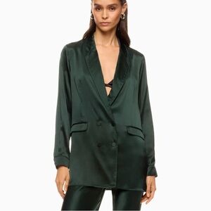 Relaxed Blazer Silk Laundry